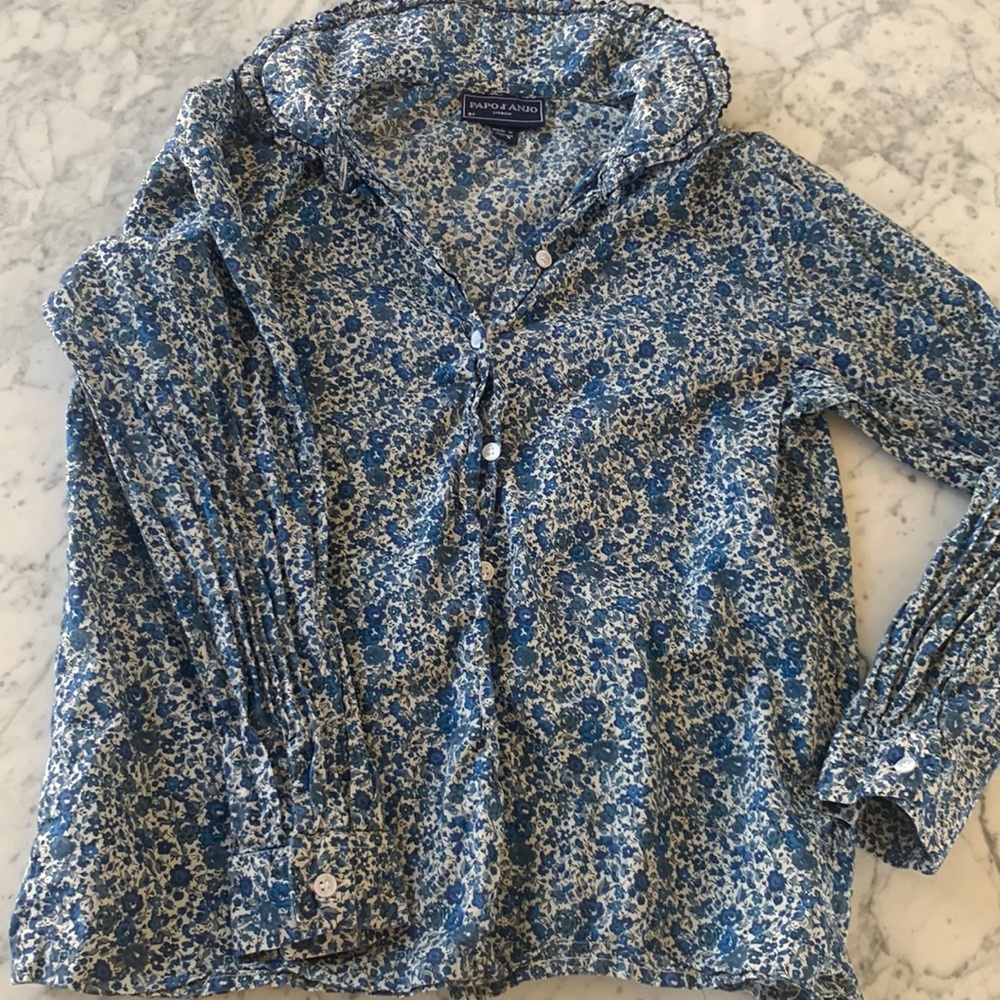 Gorgeous Papo d’ Anjo Blouse in Liberty London Fabric 8